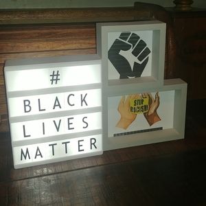 LED light box photo frame